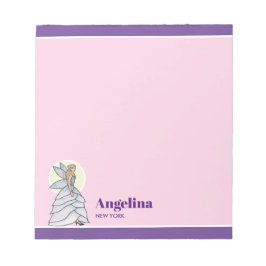 Fairy Princess Petals Dress Mode Illustratie Notitieblok