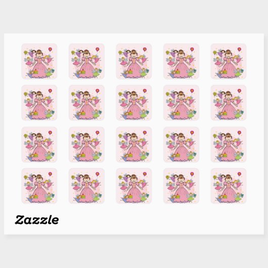 Fairy Princess Stickers (Vel)