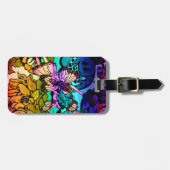 Fairy Princess vliegt met Butterflies Bagagelabel (Voorkant horizontaal)