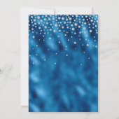 Fairy princess winter wonderland glitter meisjes kaart (Achterkant)