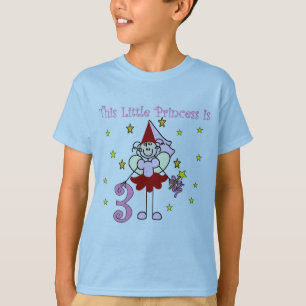 Fairy Prinses 3e Verjaardag Tshirts en geschenken