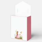 Fairy prinses betoverde roze baby meisje douche bedankdoosjes (Geopend)