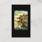 Fairy Psychedelic Mushroom Crazy Fantasy Visitekaartje (Voorkant)