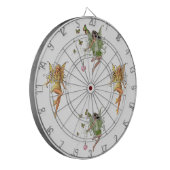 Fairy Queen gift Dartbord (Voorkant Links)