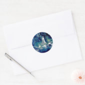 Fairy Queen Ronde Sticker (Envelop)