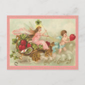 Fairy Queen Valentijn Briefkaart (Voorkant)
