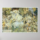 Fairy Queen Victoriaans Art Poster (Voorkant)