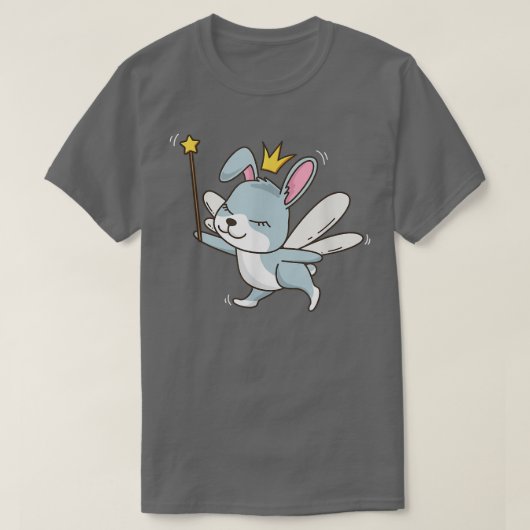 Fairy Rabbit Pet Mystical Bunny Rabbit Fairy Lover T-shirt (Design voorkant)