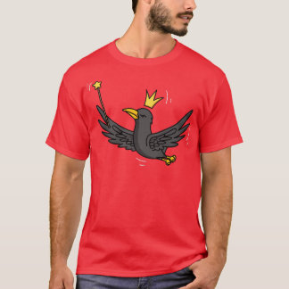 Fairy Raven Wildlife Mystical Bird Raven Fairy Lov T-shirt