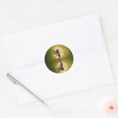 Fairy Reflect Ronde Sticker (Envelop)