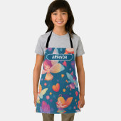 Fairy regenboog kleurrijk gepersonaliseerd patroon schort (Insitu)