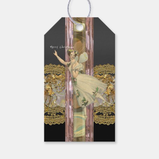 Fairy Reminder kerstavond Cadeaulabel (Voorkant)