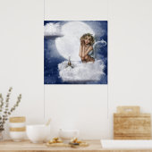Fairy Rest op Cloud Poster (Keuken)