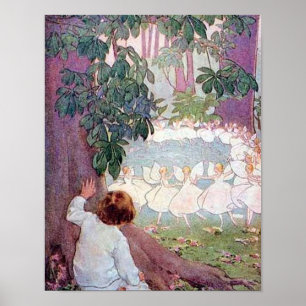 Fairy Ring Dance Fairy Art Poster