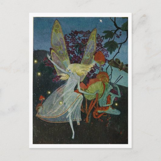 Fairy Ring Dance van Dorothy Lathrop Briefkaart (Voorkant)