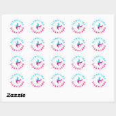 Fairy Scampi Ronde Sticker (Vel)