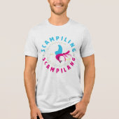 Fairy scampi Tri-Blend shirt (Voorkant)