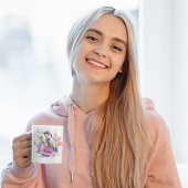 Fairy Schattigee kolibrie voor vogelliefhebbers Cu Tweekleurige Koffiemok