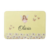 Fairy Schattigee tuin betoverd gepersonaliseerde n Badmat (Voorkant)
