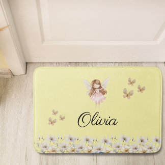 Fairy Schattigee tuin betoverd gepersonaliseerde n Badmat