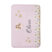 Fairy Schattigee tuin betoverde gepersonaliseerde  Badmat (Voorkant Verticaal)