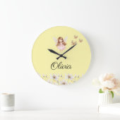 Fairy Schattigee tuin betoverde gepersonaliseerde Grote Klok (Huis)