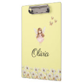 Fairy Schattigee tuin betoverde gepersonaliseerde  Klembord (Links)