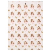 Fairy Schattigee tuin betoverde gepersonaliseerde  Klembord (Achterkant)