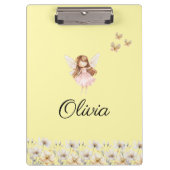 Fairy Schattigee tuin betoverde gepersonaliseerde  Klembord (Voorkant)