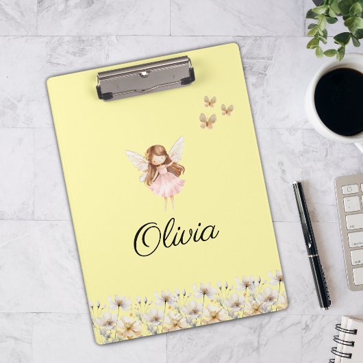 Fairy Schattigee tuin betoverde gepersonaliseerde  Klembord