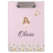 Fairy Schattigee tuin betoverde gepersonaliseerde  Klembord (Voorkant)