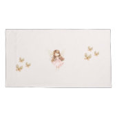 Fairy Schattigee tuin betoverde gepersonaliseerde  Kussensloop (Achterkant)