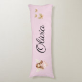 Fairy Schattigee tuin betoverde gepersonaliseerde Lichaamskussen (Voorkant Verticaal)