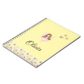 Fairy Schattigee tuin betoverde gepersonaliseerde  Notitieboek (Linkerzijde)