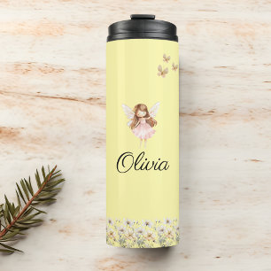 Fairy Schattigee tuin betoverde gepersonaliseerde  Thermosbeker