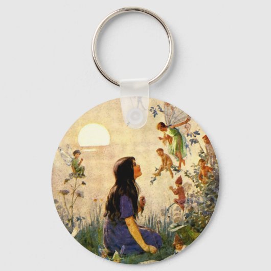 Fairy Secrets  Print Sleutelhanger (Voorkant)