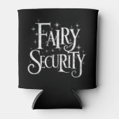 Fairy Security Funny Halloween Costume Blikjeskoeler (Voorkant)