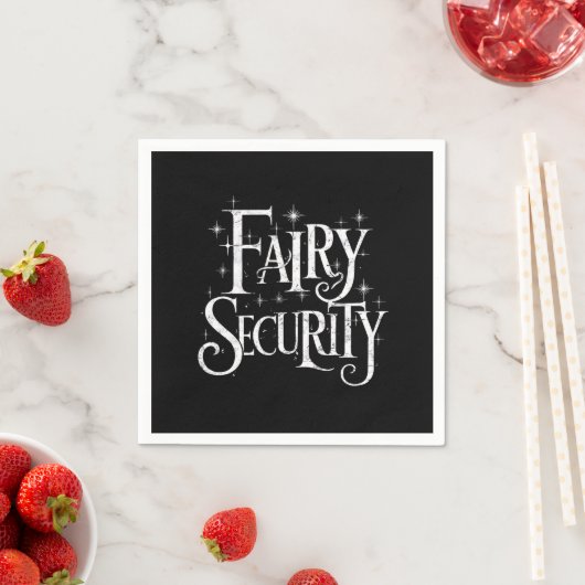 Fairy Security Funny Halloween Costume Servet (Insitu)