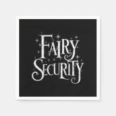 Fairy Security Funny Halloween Costume Servet (Voorkant)