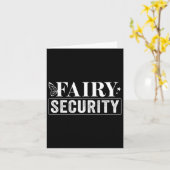 Fairy Security Verjaardag Halloween Kaart (Gele Bloem)