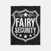 Fairy Security Verjaardag Halloween Kostuum Kinder Fleece Deken (Voorkant)