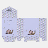 Fairy Seeds Snail Favor Box Bedankdoosjes (Ongevouwen)