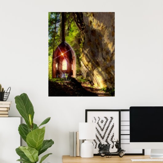 Fairy Shadow Poster (Thuiskantoor)