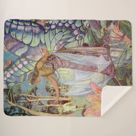  Fairy Sherpa Deken (Voorkant (horizontaal))