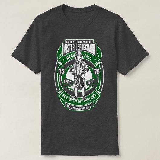 Fairy Shoemaker Mister Leprechaun T-shirt (Design voorkant)