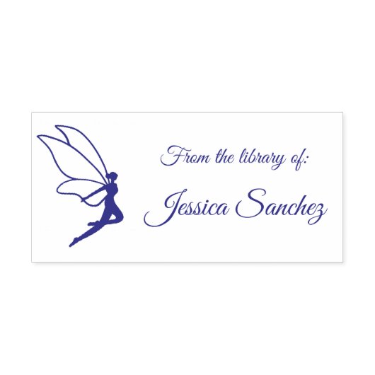Fairy Silhouette  bibliotheek Zelfinktende Stempel (Design)