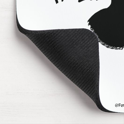 Fairy Silhouette Pose 25 Muismat (Hoek)