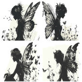 Fairy Silhouette thema Mok