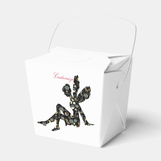 Fairy Silhouette Thunder_Cove Bedankdoosjes (Voorkant Zijde)