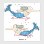 Fairy Silhouette Thunder_Cove Sticker (Vel)